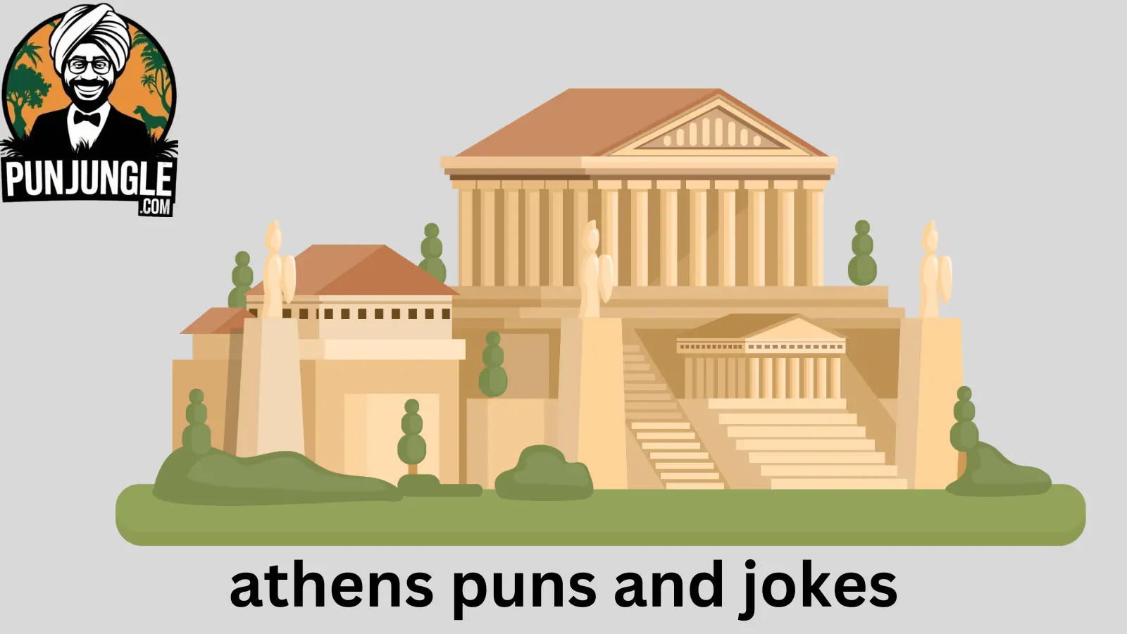 Athens puns and jokes