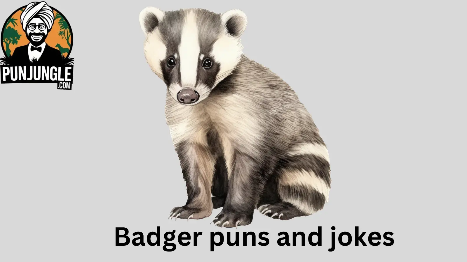 Badger puns and jokes