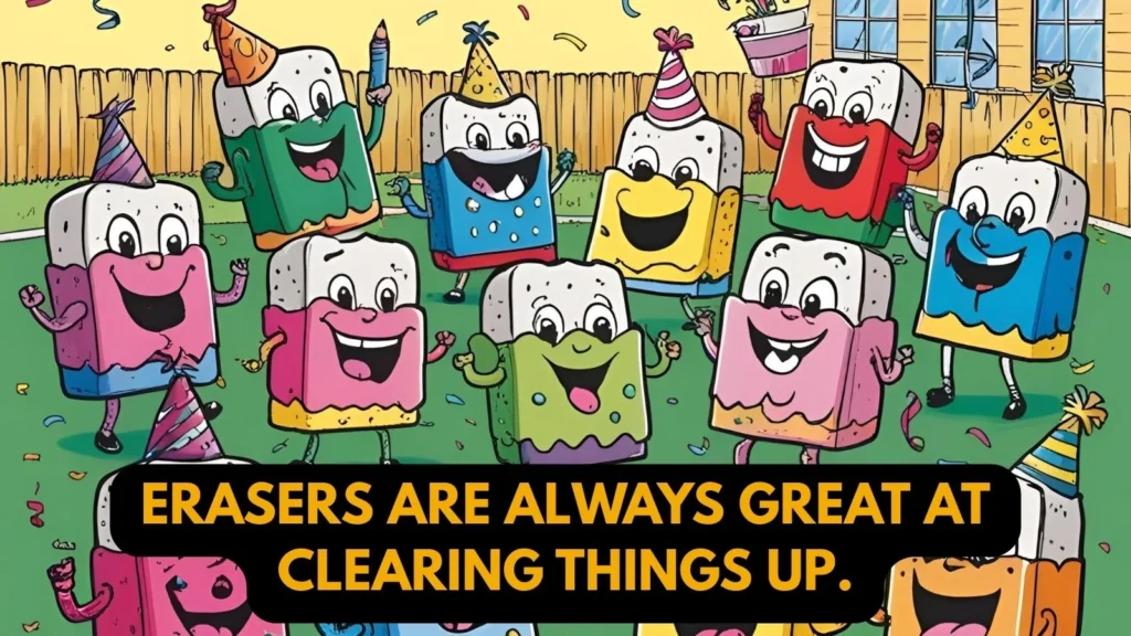 Classic Eraser Puns