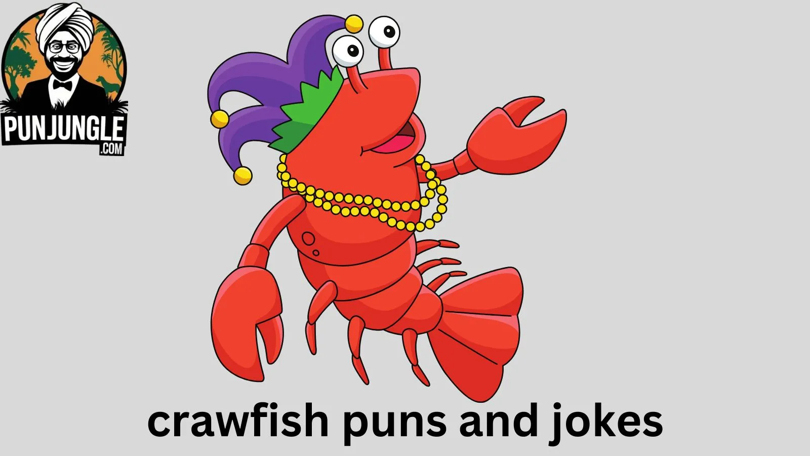 Crawfish puns and jokes