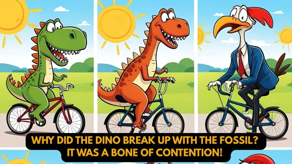 Dinosaur Evolution Puns