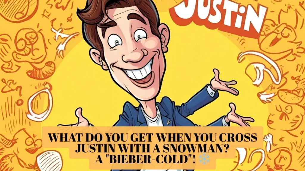 Justin Puns to Crack Up