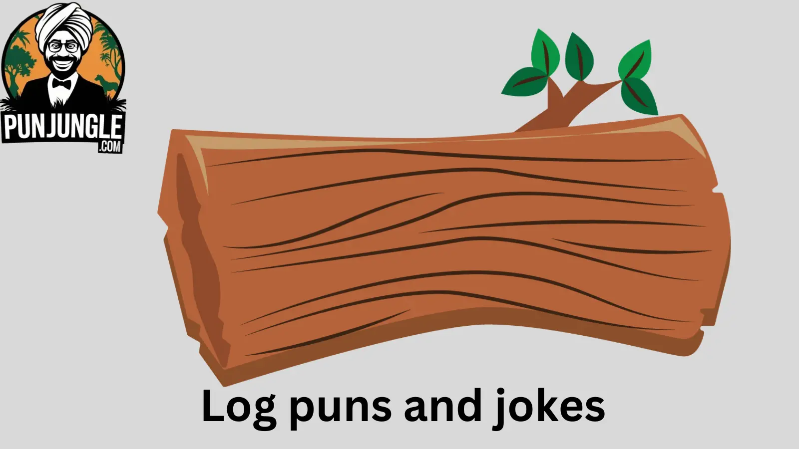 Log puns and jokes