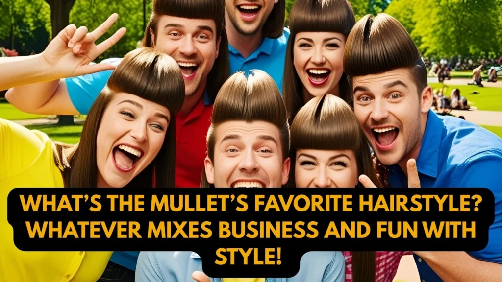 Mullet Fashion Jokes