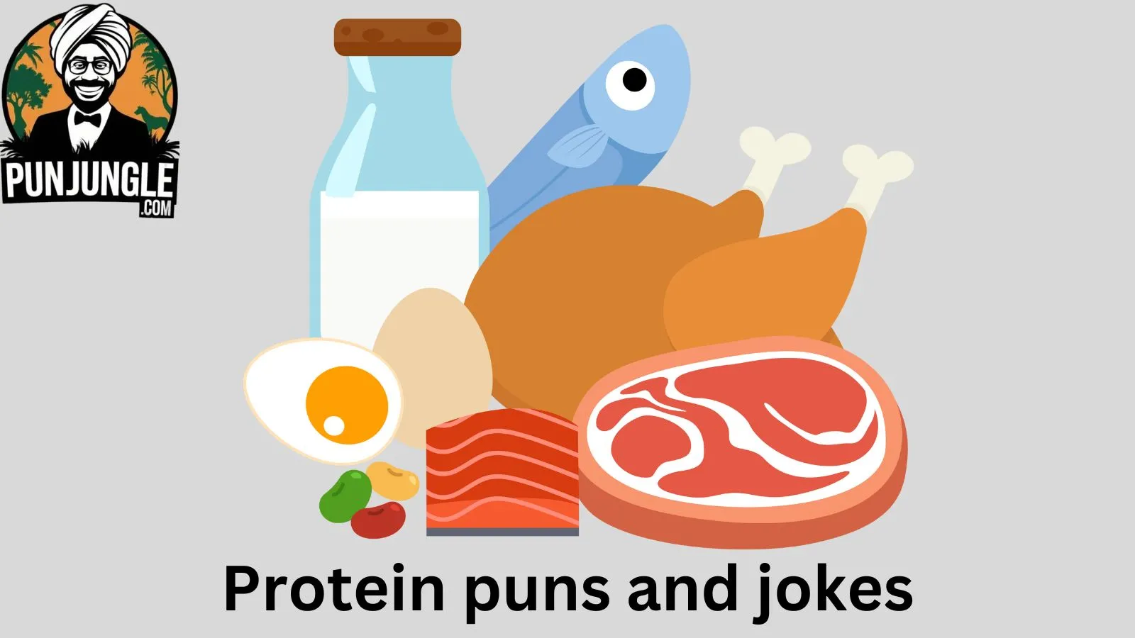 Protein puns and jokes