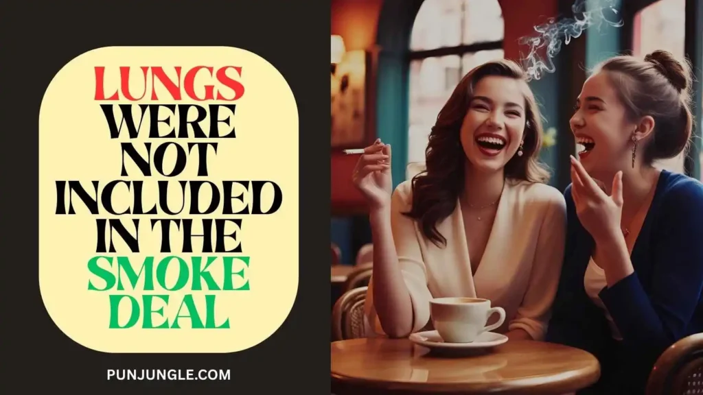 Smoking Jokes One Liners