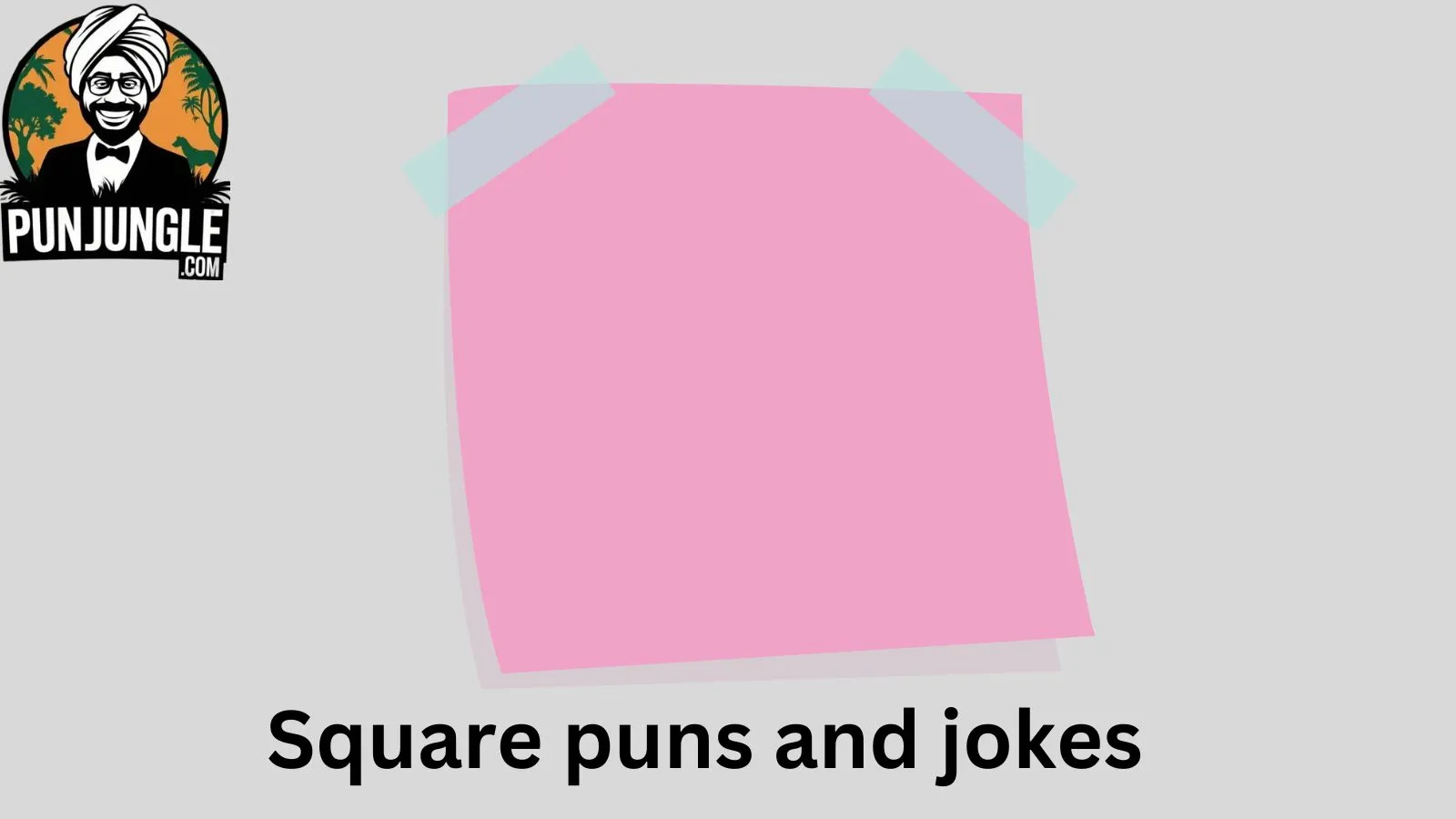 Square puns and jokes