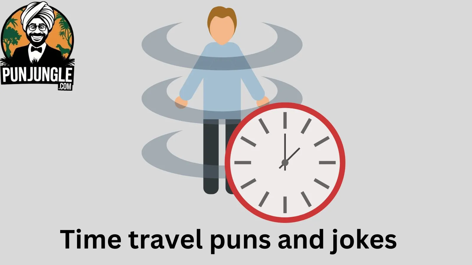 Time travel puns and jokes