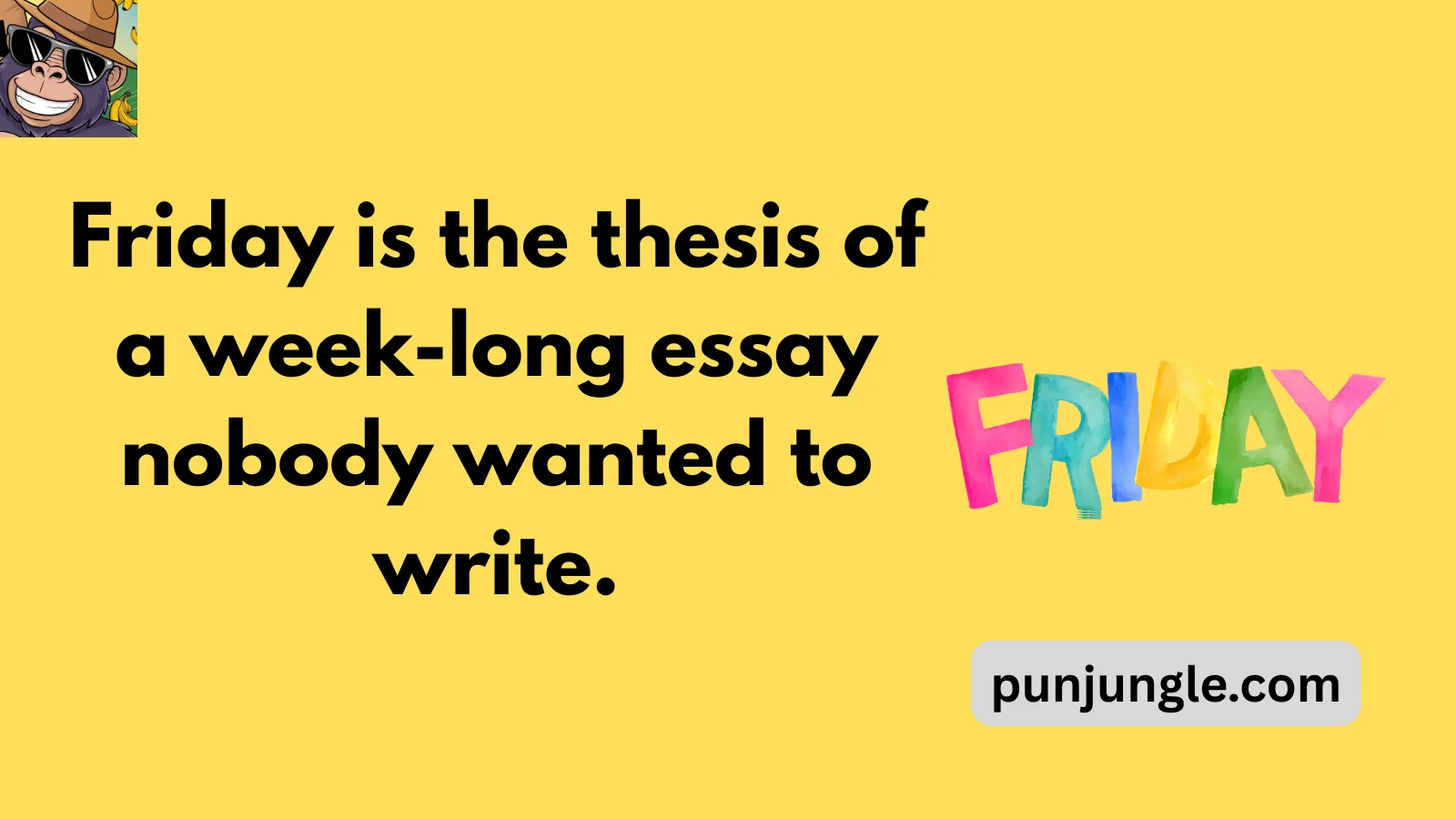 Friday Jokes